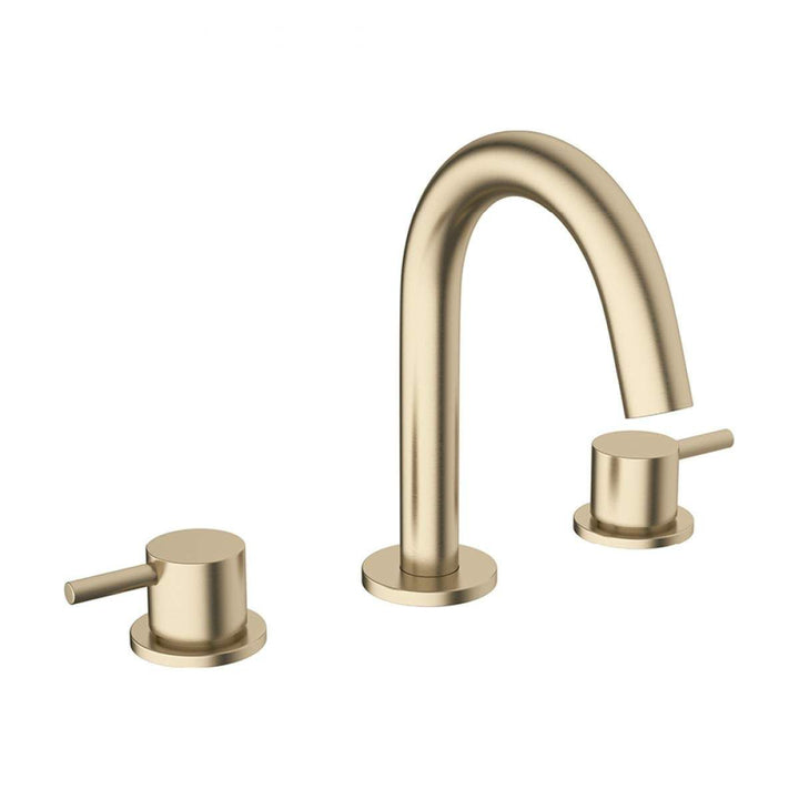 Crosswater MPRO Brushed Brass 3 Hole Basin Tap