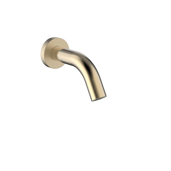 Crosswater MPRO Brushed Brass Wall Mounted Basin Spout