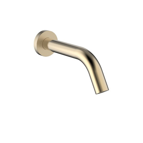 Crosswater MPRO Brushed Brass Wall Mounted Basin Spout