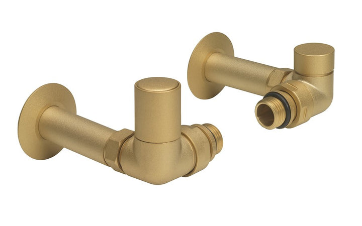 Crosswater MPRO Brushed Brass Radiator Valve