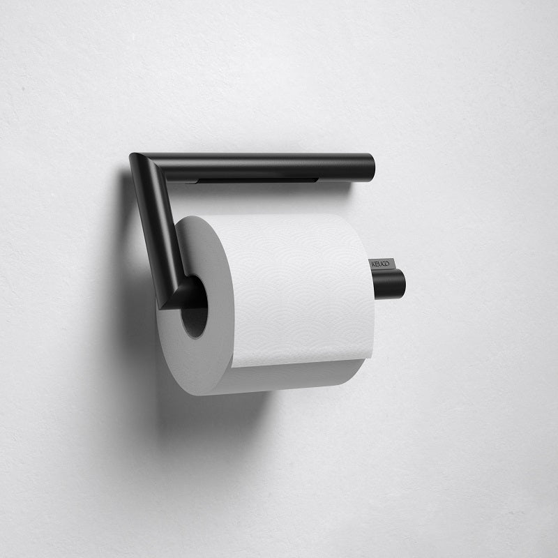 Keuco Reva Toilet Paper Holder In Black