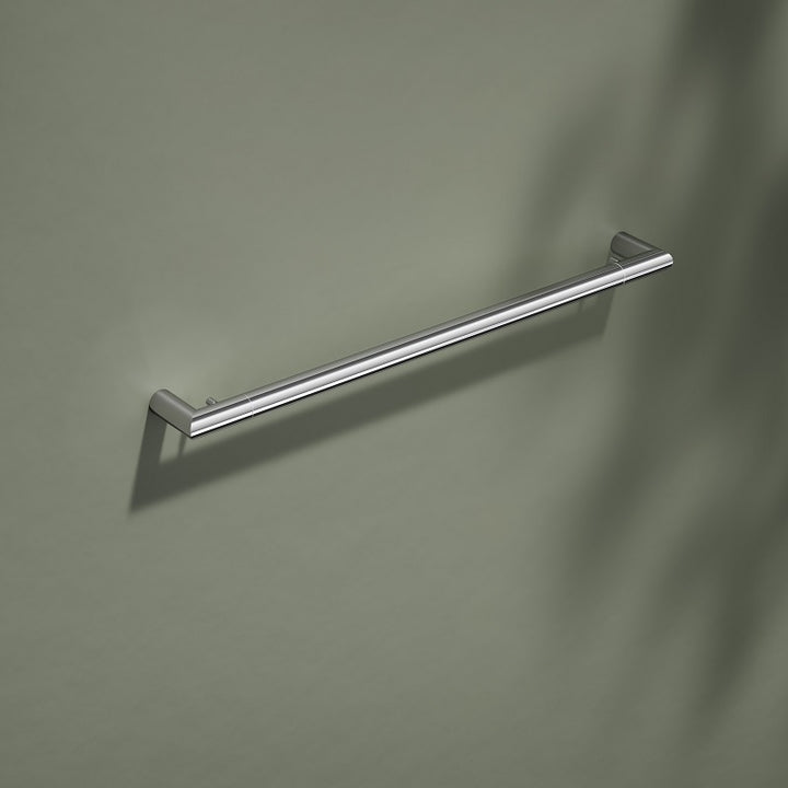 Keuco Reva Bath Towel Rail with Integrated Hook In Chrome