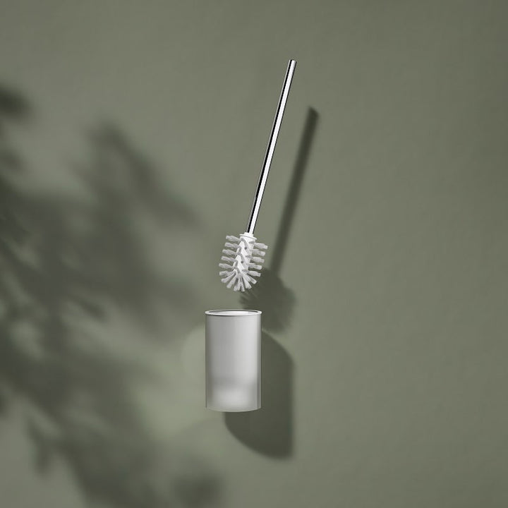 Keuco Reva Toilet Brush Set In Chrome