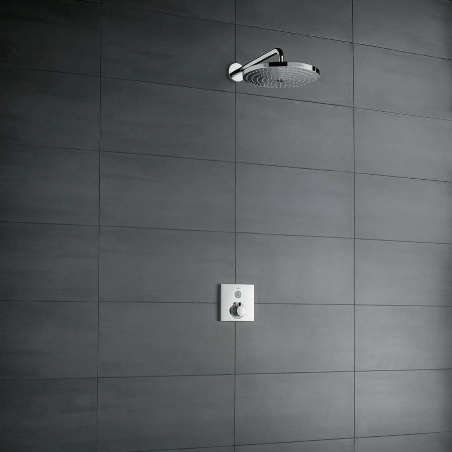 Hansgrohe ShowerSelect Square Thermostatic Mixer 1 Outlet