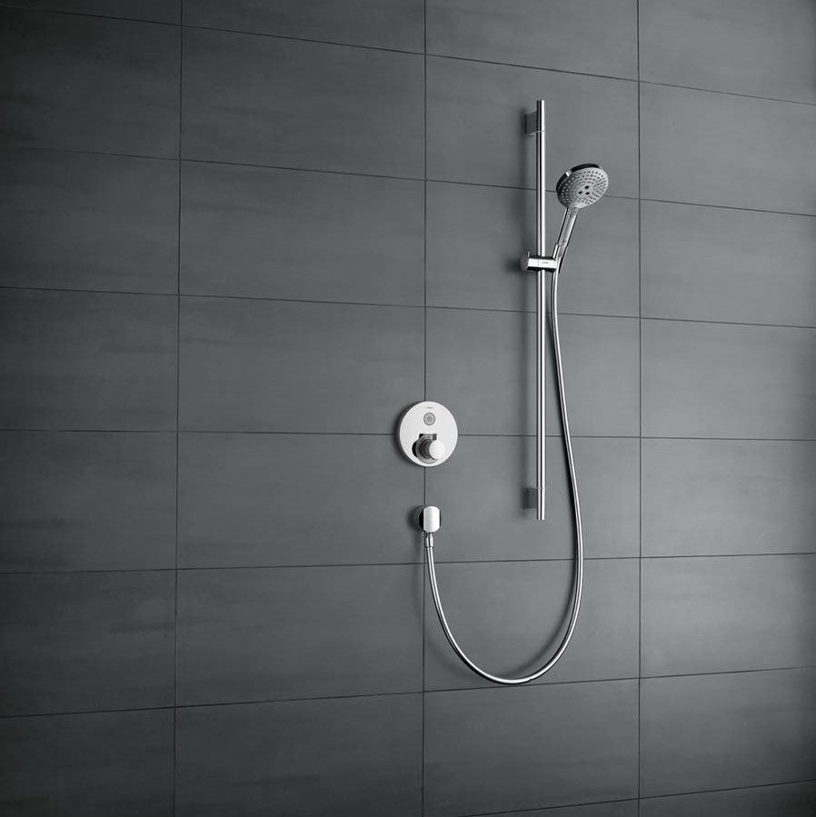 Hansgrohe ShowerSelect Round Thermostatic Mixer 1 Outlet