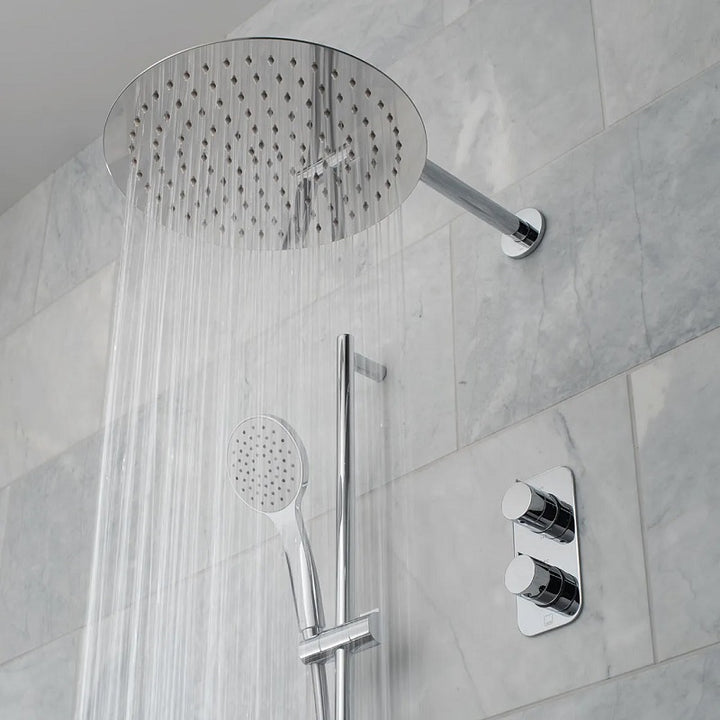 Vado Altitude 2 Outlet Thermostatic Shower Set With Slide Rail Kit