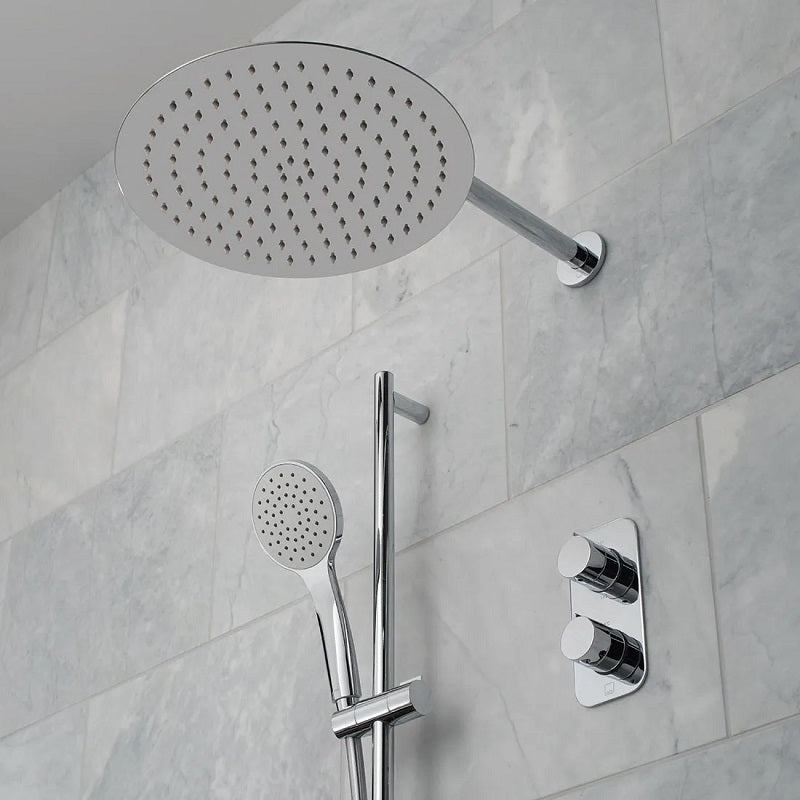 Vado Altitude 2 Outlet Thermostatic Shower Set With Slide Rail Kit