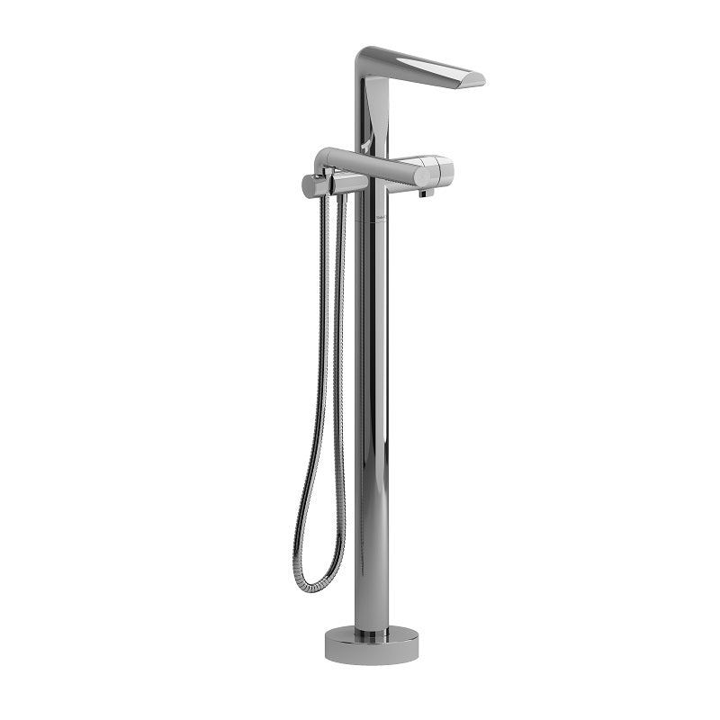 Riobel Parabola Freestanding Bath Mixer In Chrome