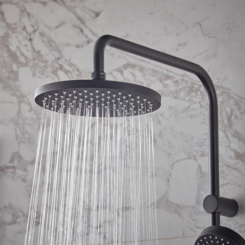 Hansgrohe Vernis Blend Showerpipe 200 1Jet Reno In Black