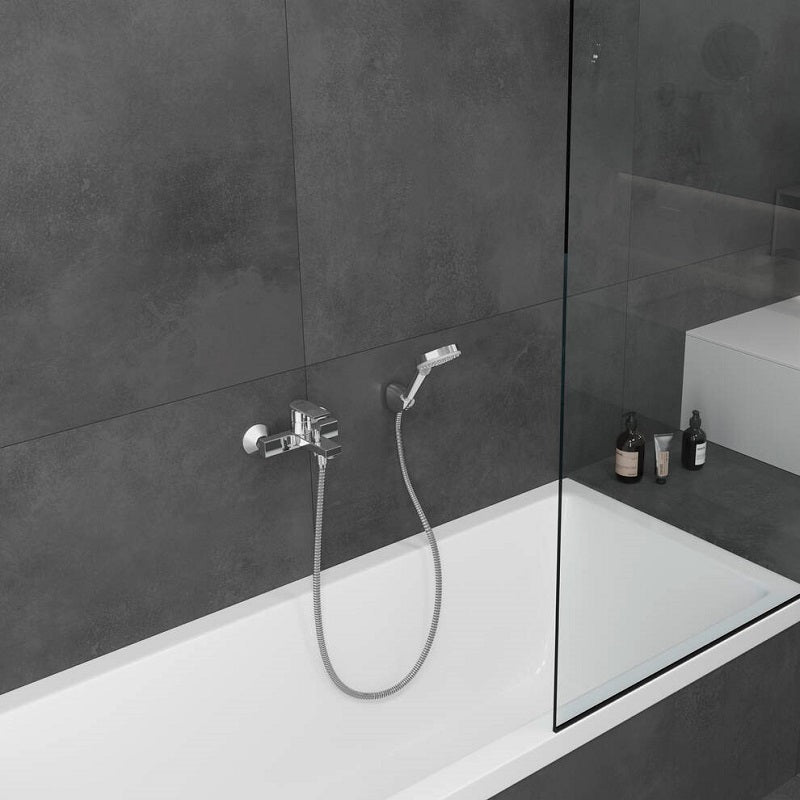 Hansgrohe Vernis Shape Single Lever Bath Mixer For Exposed Installation