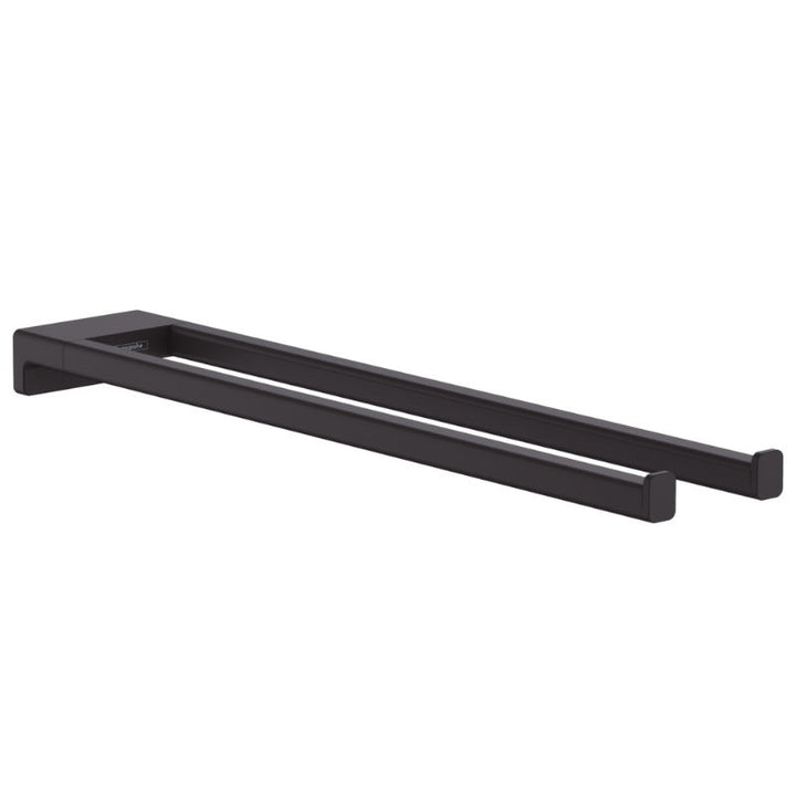 Hansgrohe AddStoris Towel Holder Twin-Handle In Matt Black