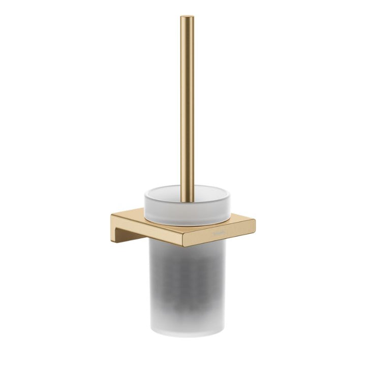 Hansgrohe AddStoris Toilet Brush Holder Wall-Mounted In Brushed Bronze