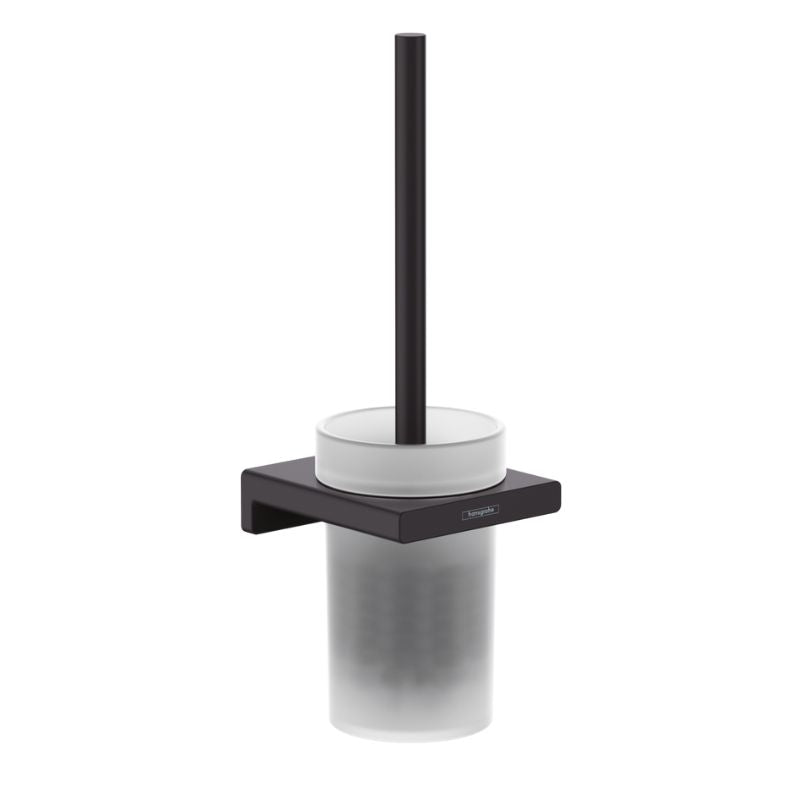 Hansgrohe AddStoris Toilet Brush Holder Wall-Mounted In Matt Black