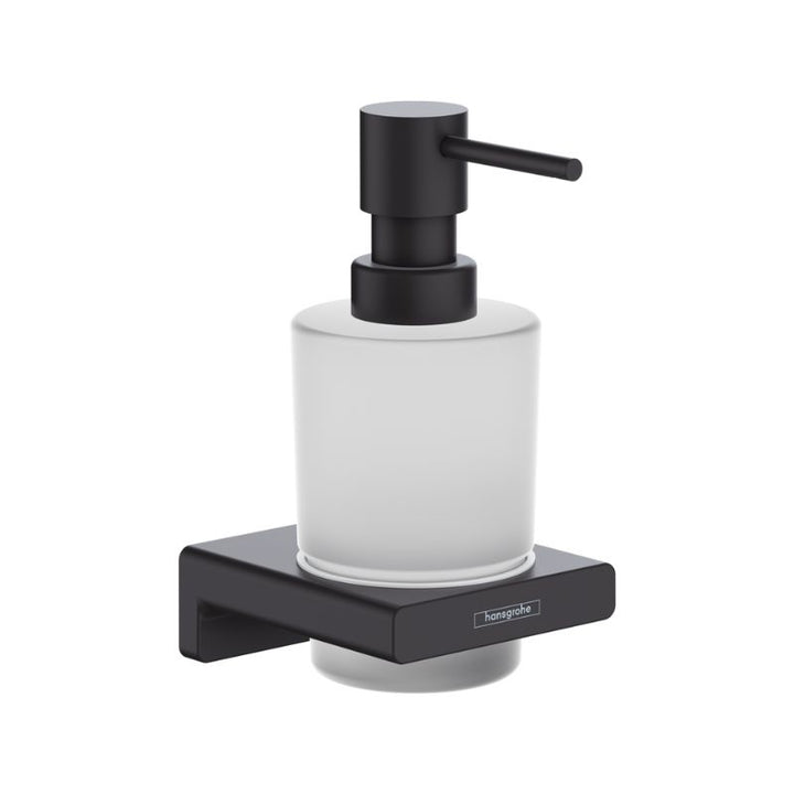 Hansgrohe AddStoris Liquid Soap Dispenser In Matt Black