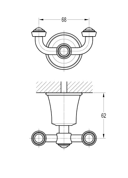 Flova Liberty Robe Hook