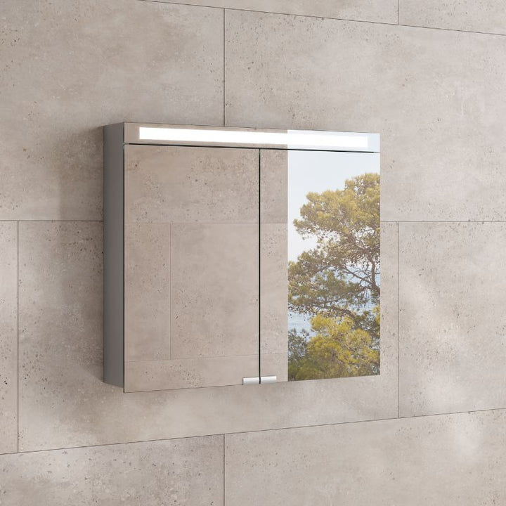 Keuco Royal EOne 800mm Double Mirror Cabinet