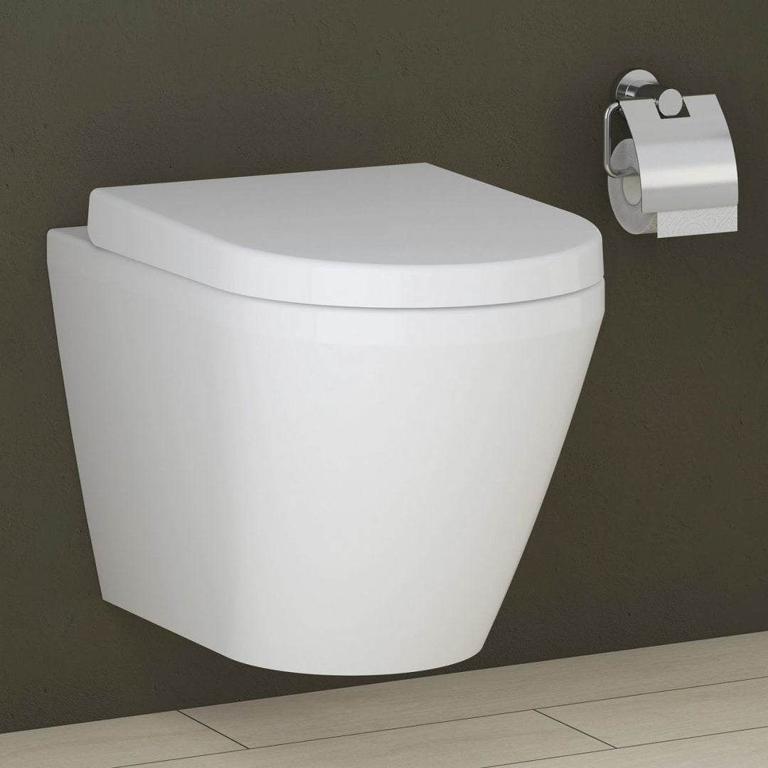 VitrA Integra Compact Rimless Wall Hung Toilet