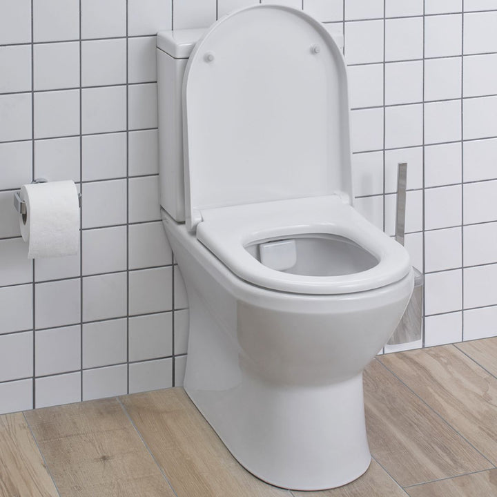 VitrA Integra Close Coupled Rimless Back to Wall Toilet