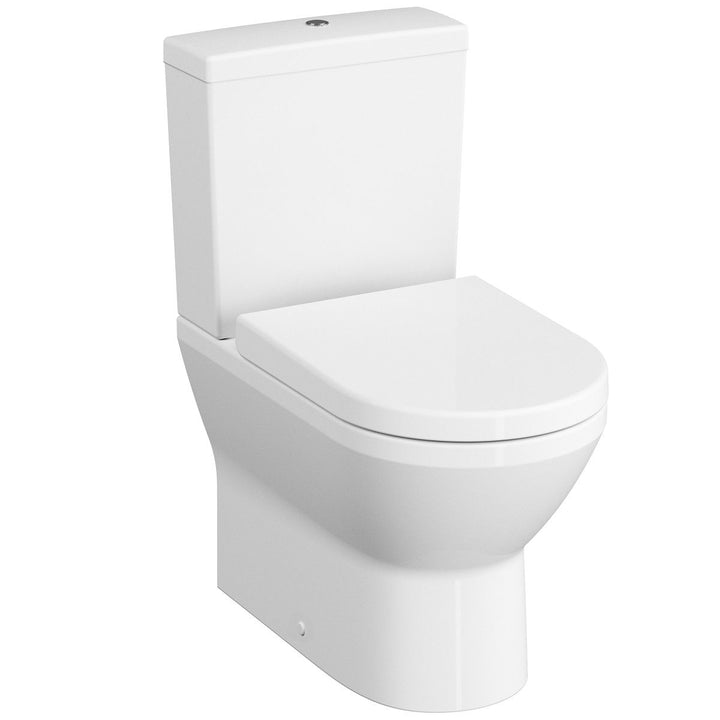 VitrA Integra Close Coupled Rimless Back to Wall Toilet