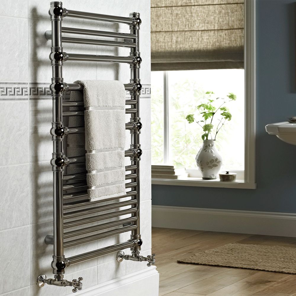 Vogue Penthouse OG Ball Joint 1100mm x 550mm Towel Rail