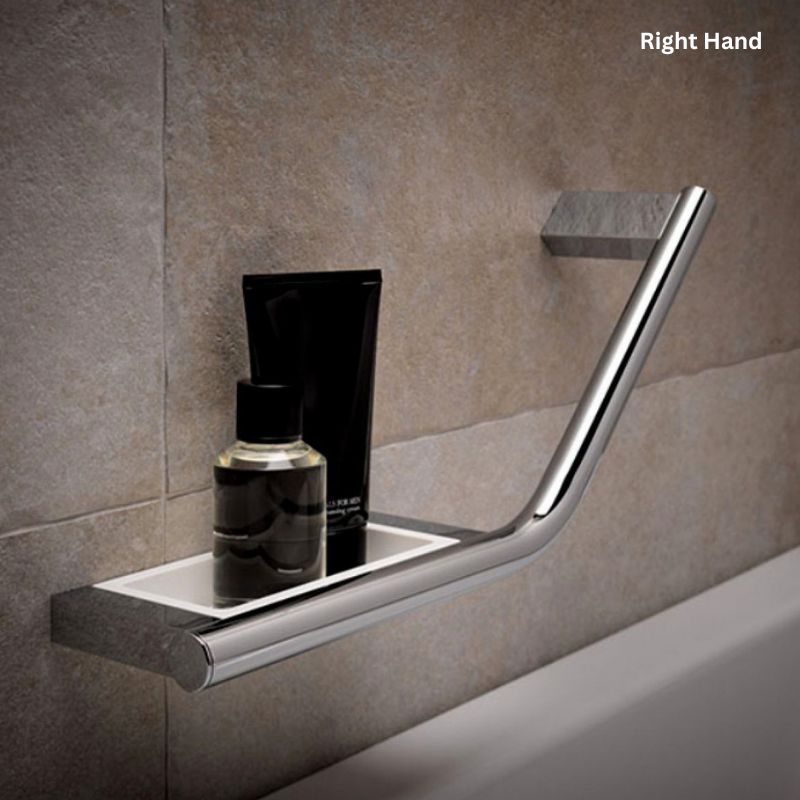 Keuco Plan Grab Bar With Integrated Soap Holder Bathrooms Direct