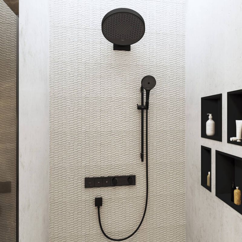 Hansgrohe Rainfinity Hand Shower In Matt Black