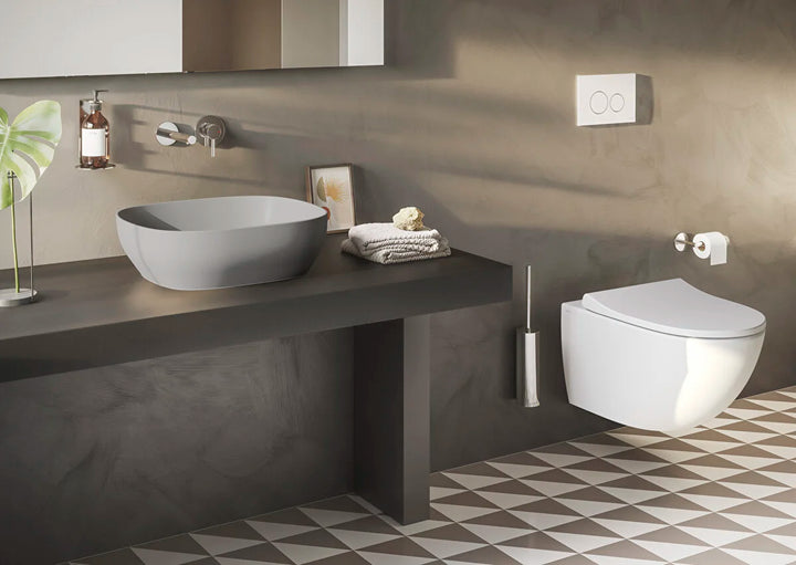 VitrA Sento Rimless Wall Hung Toilet & Seat