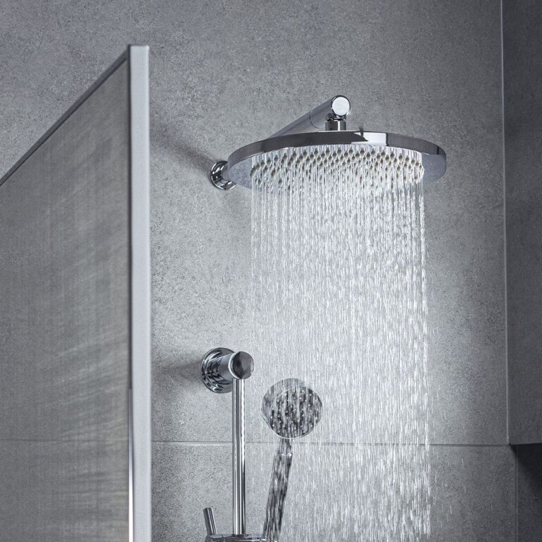 Swadling Engineer Deluge Shower on Wall Arm