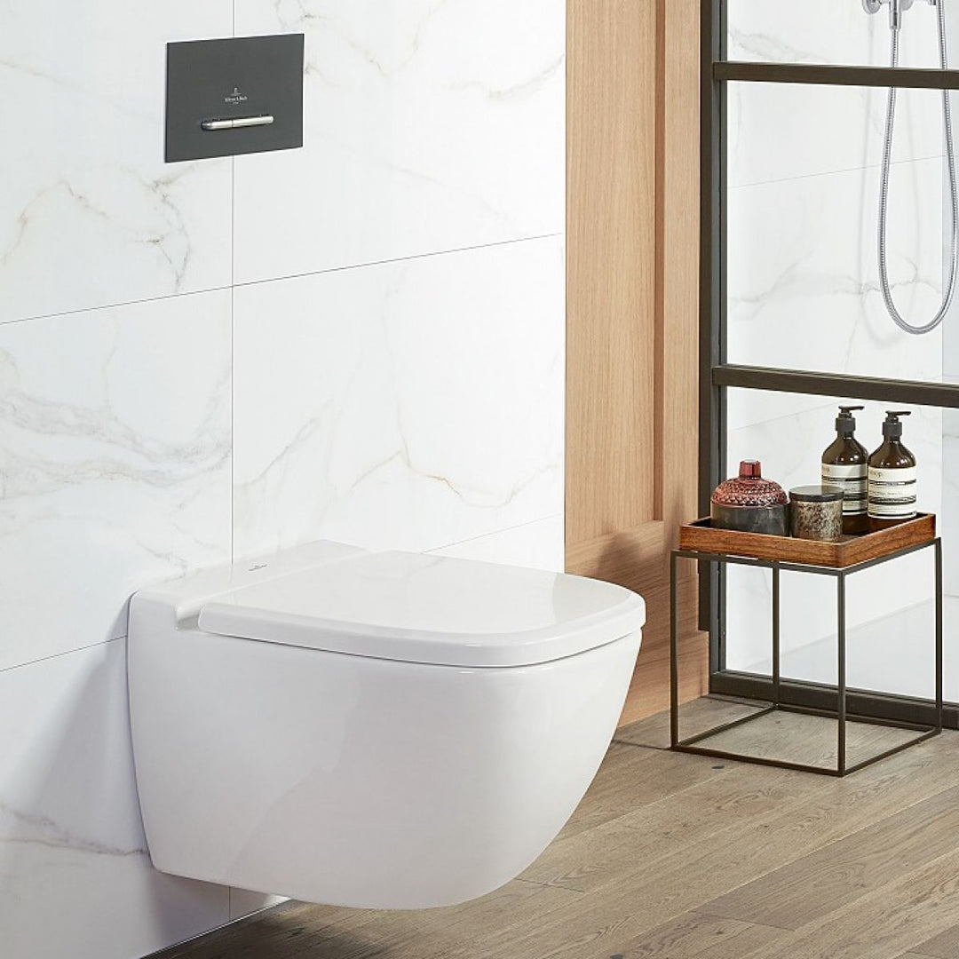 Villeroy & Boch Antheus Wall Hung Rimless Toilet & Soft Close Seat