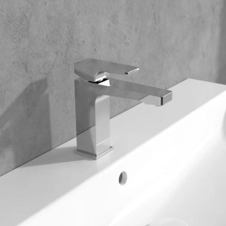 Villeroy & Boch Architectura Square Single Lever Basin Mixer In Chrome