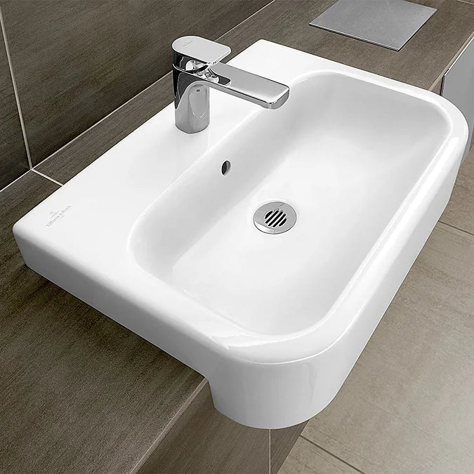 Villeroy & Boch Architectura 550 x 430mm 1TH Semi-Recessed Basin