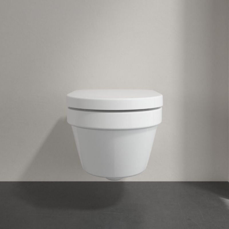 Villeroy & Boch Architectura Rimless Wall Hung Toilet & Soft Close Seat