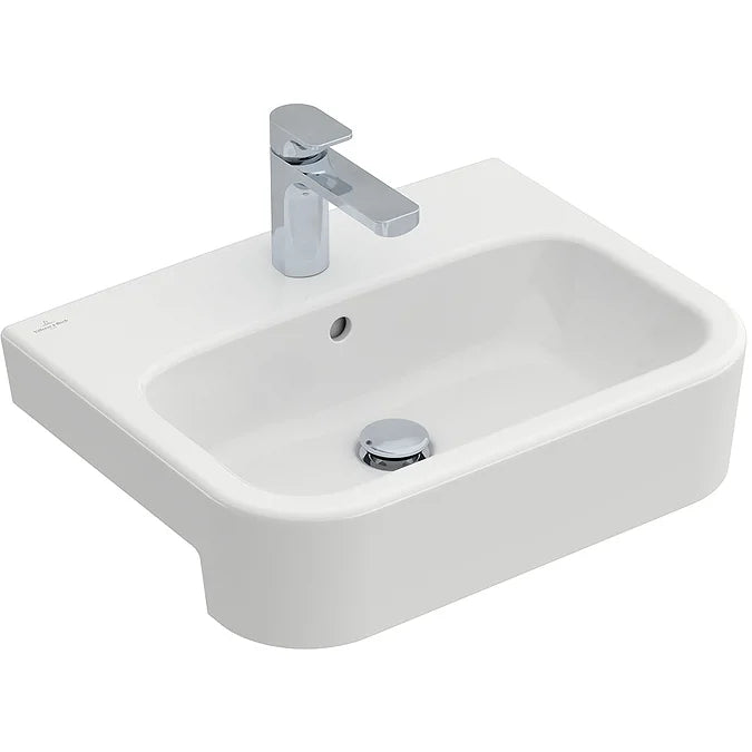 Villeroy & Boch Architectura 550 x 430mm 1TH Semi-Recessed Basin