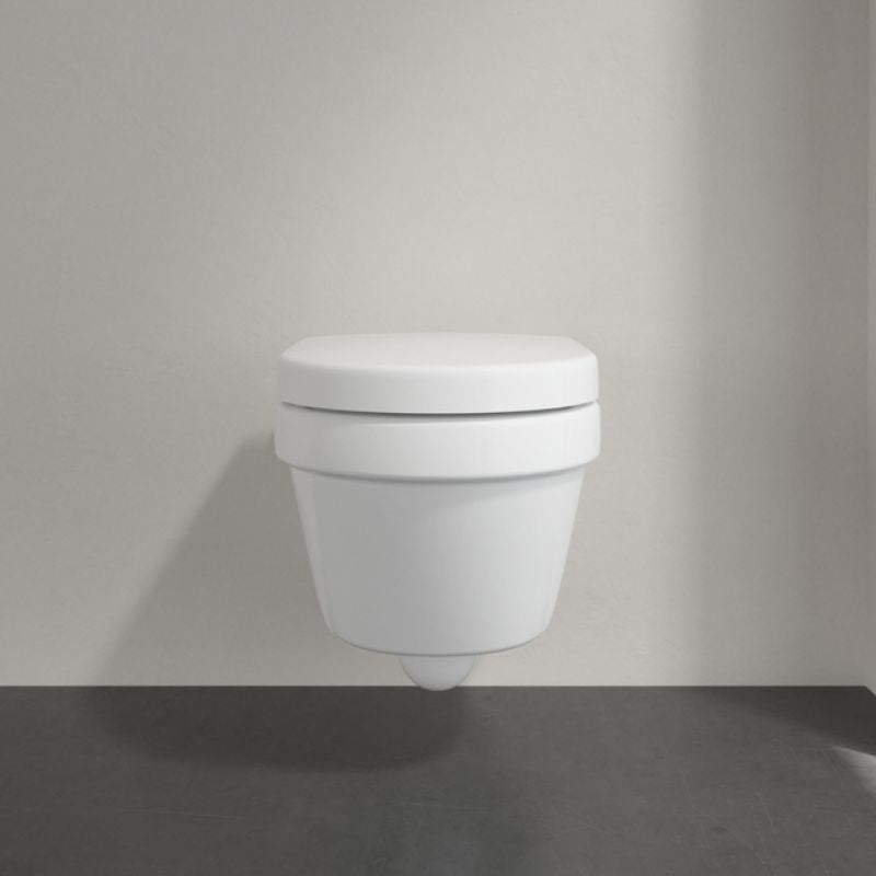 Villeroy & Boch Architectura Rimless Compact Wall Hung Toilet & Soft Close Seat