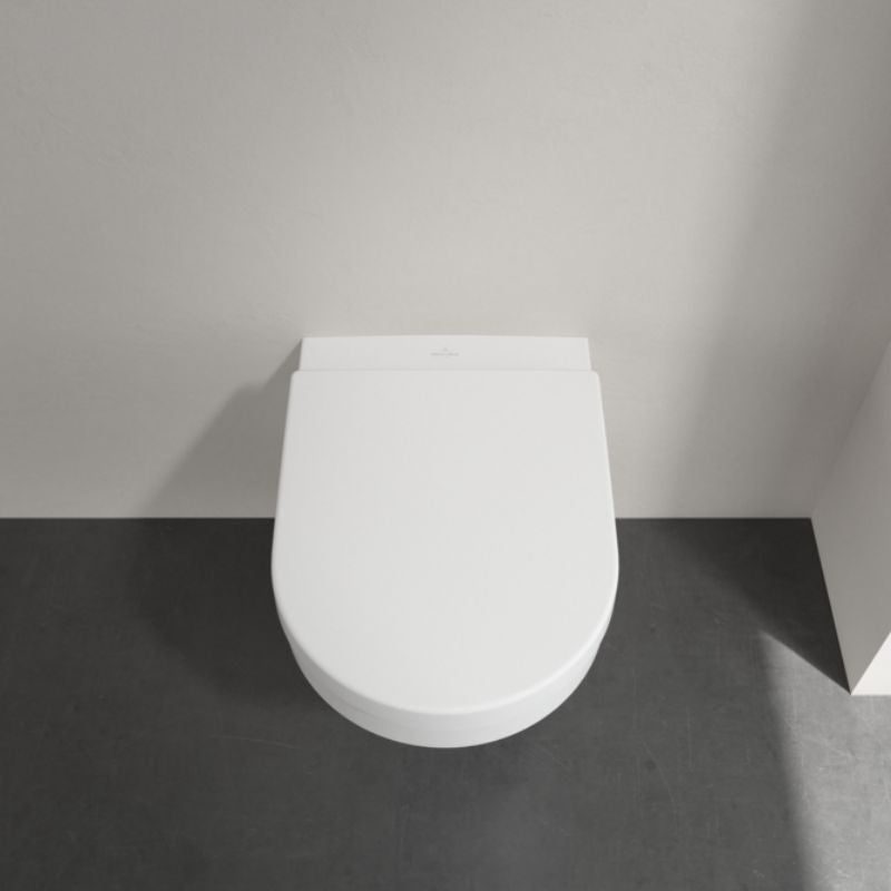 Villeroy & Boch Architectura Rimless Wall Hung Toilet & Soft Close Seat