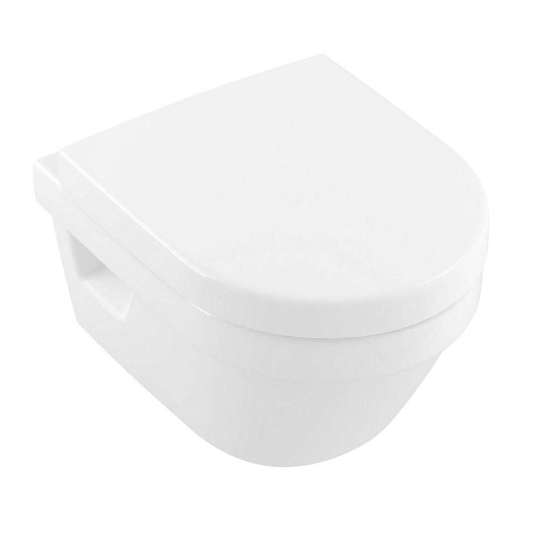 Villeroy & Boch Architectura Rimless Compact Wall Hung Toilet & Soft Close Seat