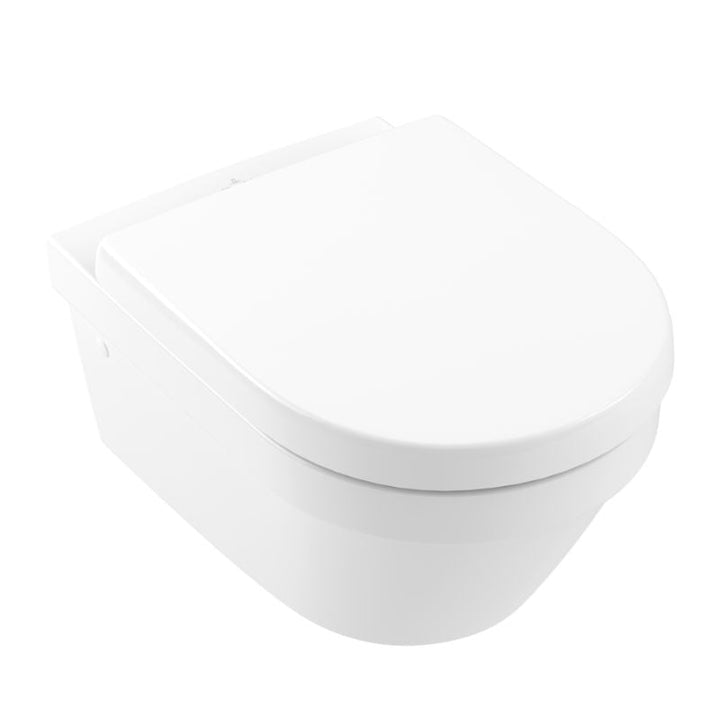 Villeroy & Boch Architectura Rimless Wall Hung Toilet & Soft Close Seat