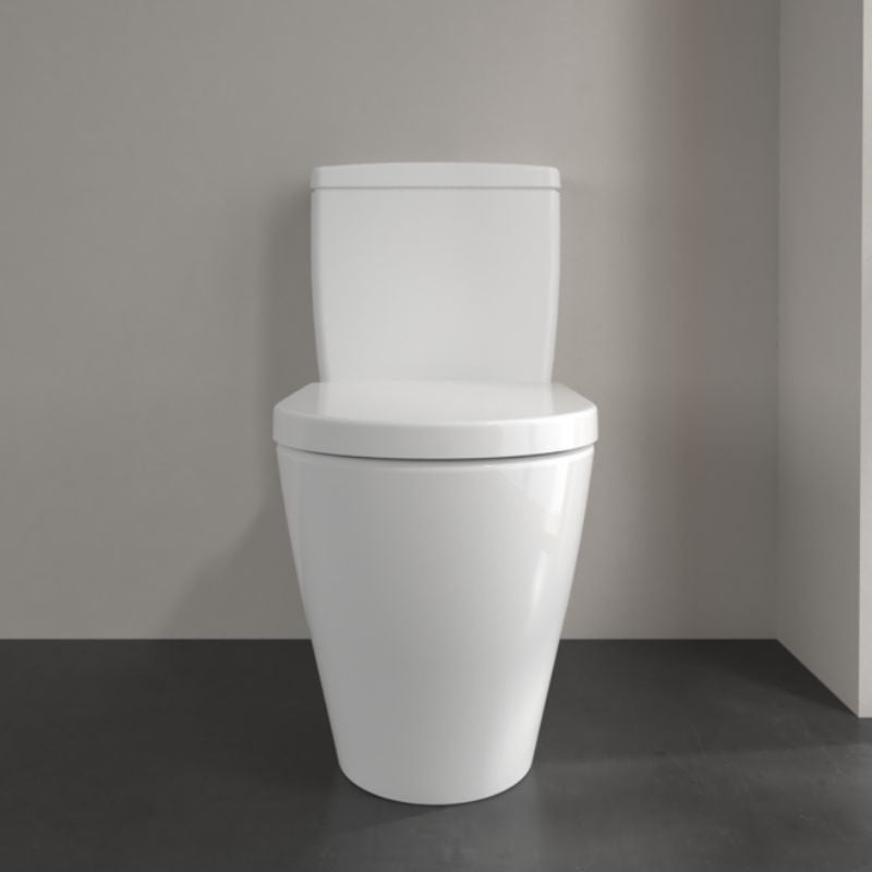 Villeroy & Boch Avento Rimless Close Coupled Toilet & Soft Close Seat