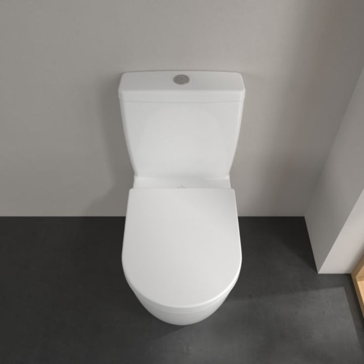 Villeroy & Boch Avento Rimless Close Coupled Toilet & Soft Close Seat