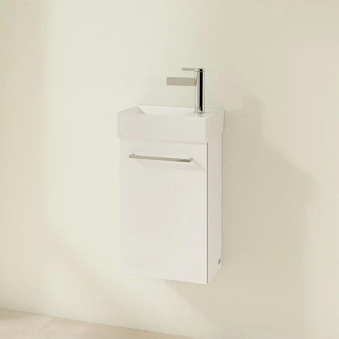 Villeroy & Boch Avento 360mm Wall Hung Vanity Unit with Left Bowl Basin