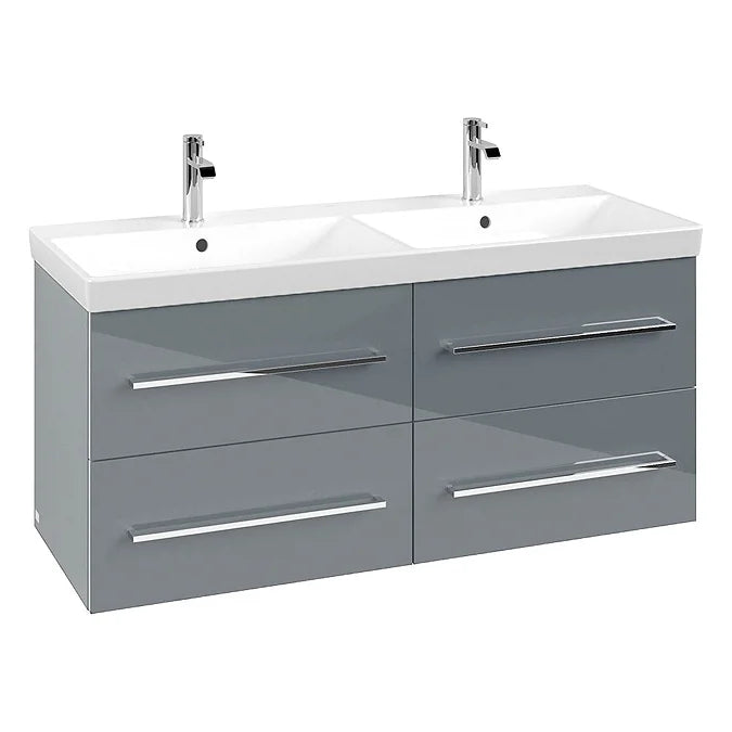 Villeroy & Boch Avento 1200mm Wall Hung Double Vanity Unit & Washbasin