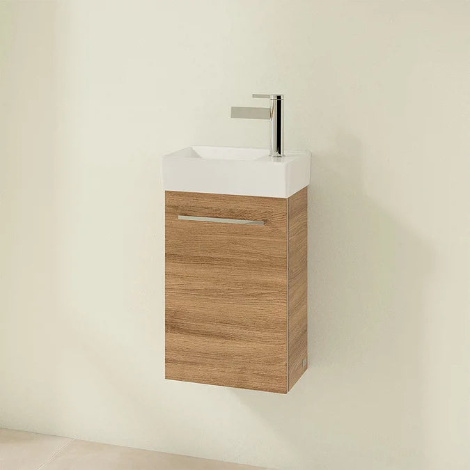 Villeroy & Boch Avento 360mm Wall Hung Vanity Unit with Left Bowl Basin