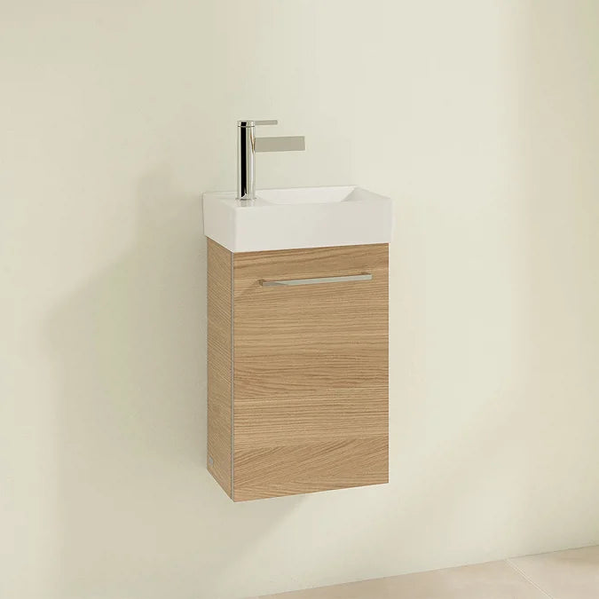 Villeroy & Boch Avento 360mm Wall Hung Vanity Unit with Right Bowl Basin