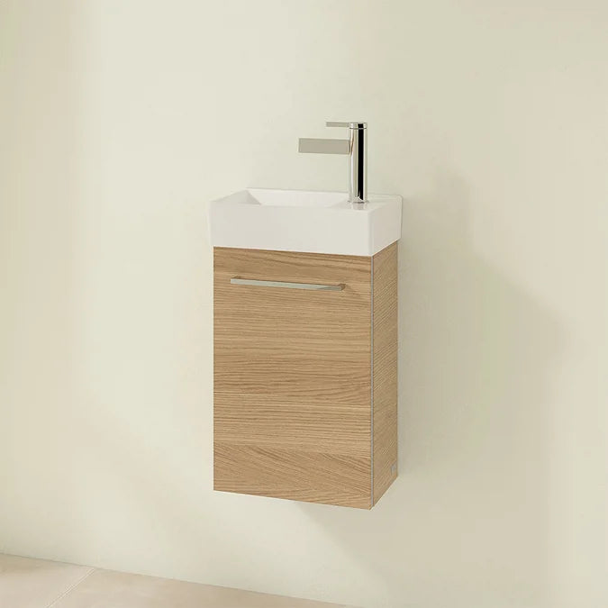 Villeroy & Boch Avento 360mm Wall Hung Vanity Unit with Left Bowl Basin