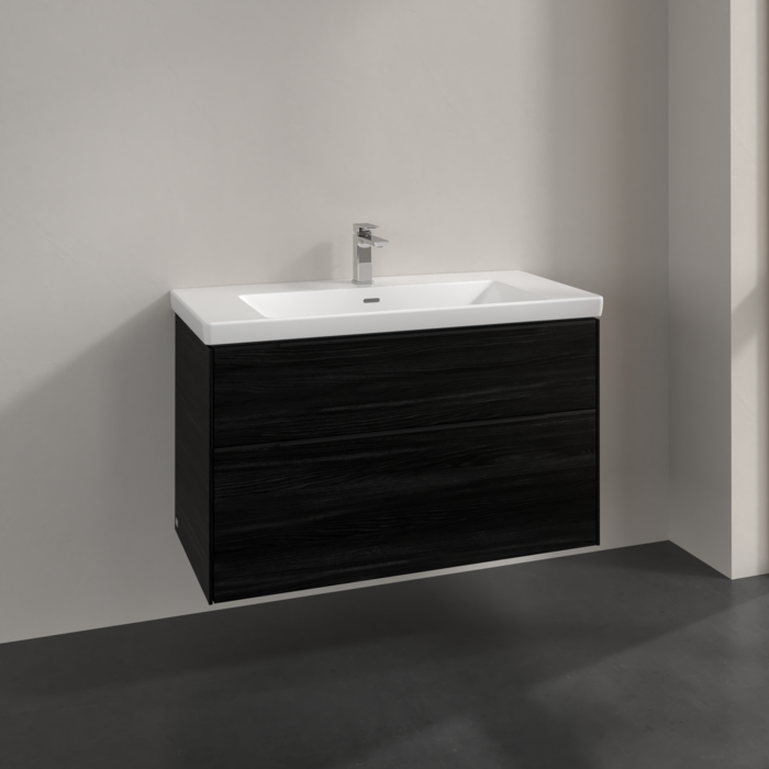 Villeroy & Boch Subway 3.0 1000mm Wall Hung 2 Drawer Vanity Unit & Basin