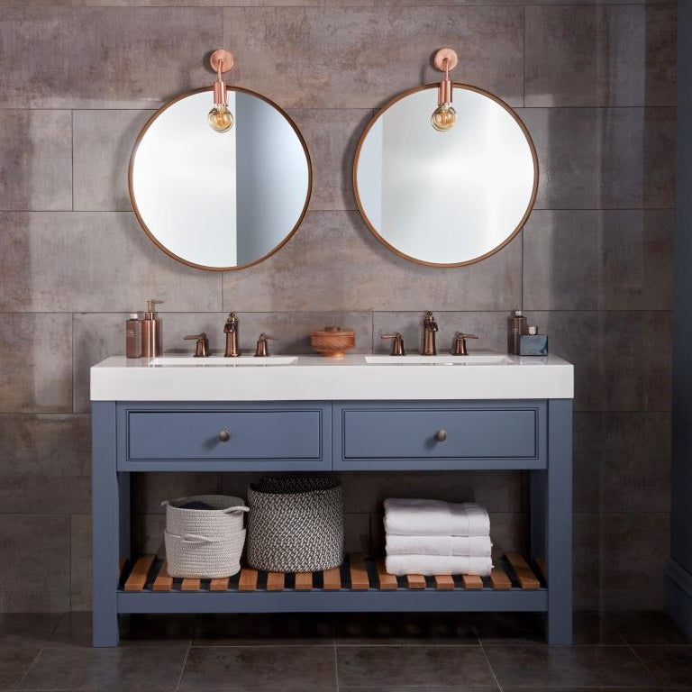 Burbidge Langton 1460mm Double Washstand Drawer Unit with Cast Mineral Washbasin