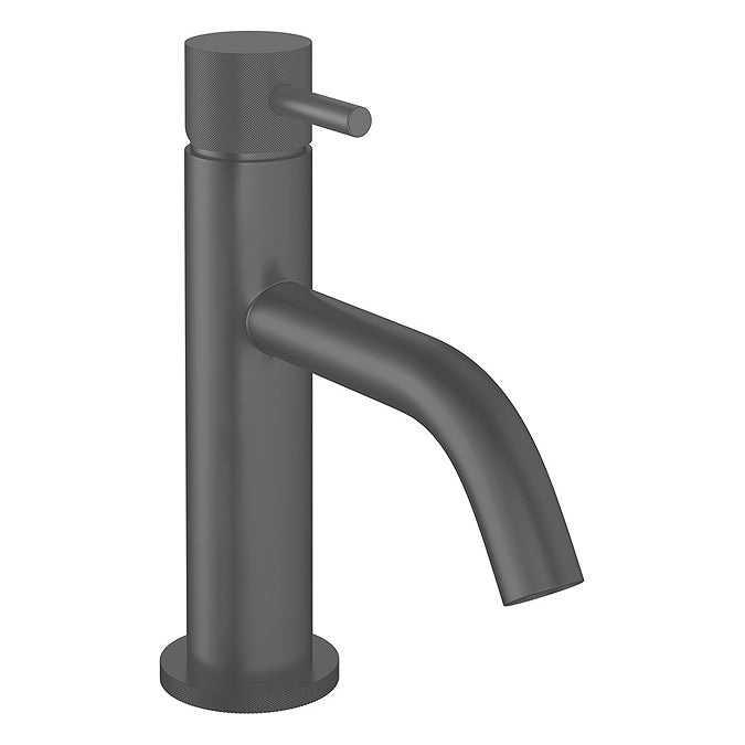 Crosswater MPRO Slate Knurled Basin Monobloc Tap