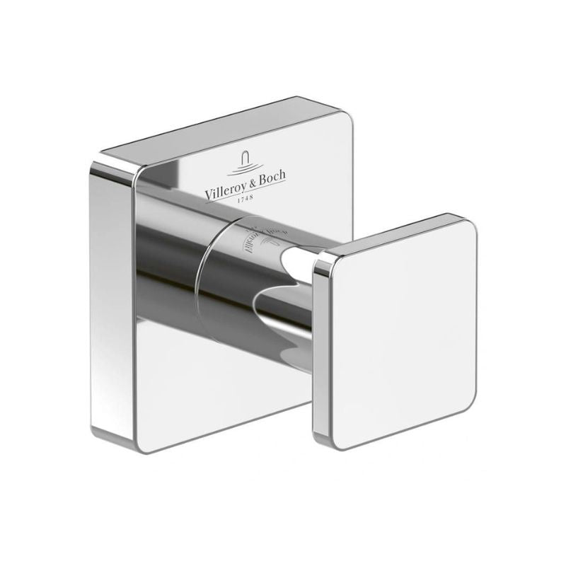 Villeroy & Boch Elements Striking Towel Hook In Chrome