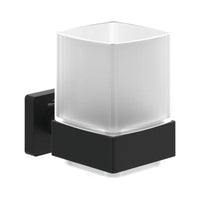 Villeroy & Boch Elements Striking Tumbler Holder In Matt Black