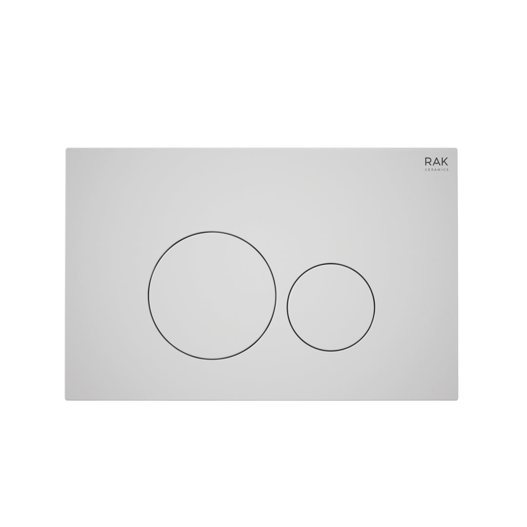 RAK Ceramics Ecofix Flush Plate In Matt White